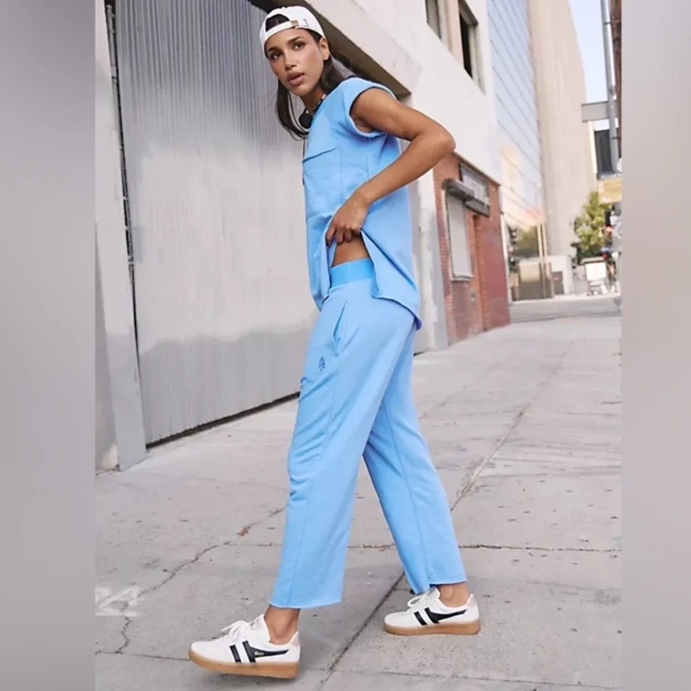 ❌SOLD!❌ NEW! FREE PEOPLE MOVEMENT Winning Stretch One to Beat Set S Riviera Blue - Picture 4 of 13